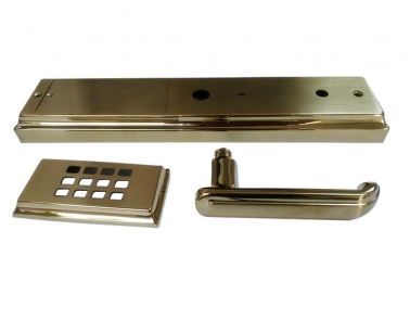 密码门锁（套）镀锆金